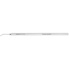 Excelta 330E ★★★ Stainless Steel Probe with Chiseled, 45° Angled, Mini Fine Tip, 6.0" OAL