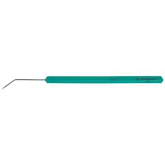 Excelta 333F ★ Stainless Steel Probe with Plastic Handle & 45° Angled Tip, 5.75" OAL