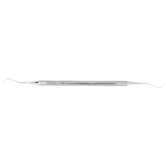 Excelta 334C ★★ Stainless Steel Double Ended Probe with 90° Angled Tips, 5.5" OAL