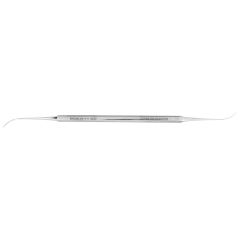 Excelta 334D ★★ Stainless Steel Double Ended Probe with 45° Curved Tips, 5.5" OAL