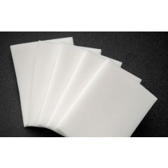 Toallas CleanWIPE® de espuma de poliéster para cuartos limpios, 3" x 4"