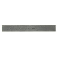 General Tools & Instruments 678MED Precision 6"/150mm Rigid Steel Ruler with 4R Graduations