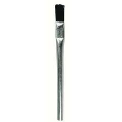 Gordon Brush AB4 Acid Brush with 0.38" Horse Hair Bristles, 0.25" dia. Trim & Tin Handle, 5.25" OAL 