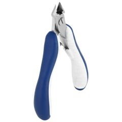 Ideal-tek ES541TX.CR.BG High-Precision Slim Small Tapered & Relieved Head Full-Flush Alloy Steel Cutter with Tungsten Carbide Blades & Ergo-Tek Slim Handles, 4.724" OAL