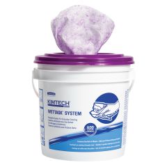 Kimtech™ Dual Function Textured Wipers for Bleach, Disinfectants & Sanitizers, 12" x 12.5"