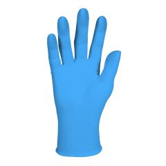 Kimberly Clark KleenGuard™ G10 Flex™ Powder-Free Recyclable 3 Mil Nitrile Gloves, Blue, 9.45" (Case of 1,000) Glove Inside