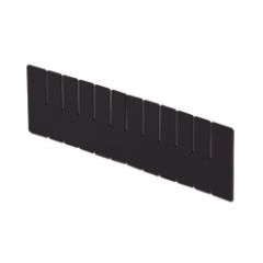 LEWISBins DV1735-XL ESD-Safe Vertical Divider, Black, 3.5" Tall