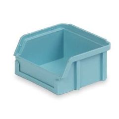 LEWISBins PB10-F Plastibox® Parts Bin, Light Blue, 4" x 3.5" x 2"