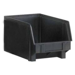 LEWISBins PB20-FXL Plastibox® ESD Parts Bin, Black, 4" x 7" x 2.9"