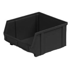 LEWISBins PB31-FXL Plastibox® ESD Parts Bin, Black, 8.8" x 9.3" x 5"