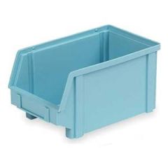 LEWISBins PB41-F Plastibox® Parts Bin, Light Blue, 11.4" x 12.8" x 6"