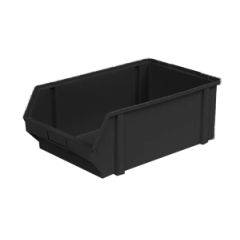 LEWISBins PB50-FXL Plastibox® ESD Parts Bin, Black, 11.6" x 18.5" x 7.1"