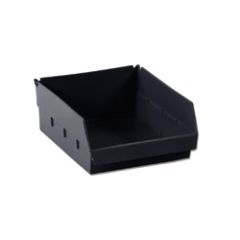 LEWISBins SB1204-8XL ESD Shelf Bin, Black, 8" x 12" x 4"