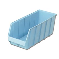 LEWISBins SH2409-9 Heavy Duty Shelf Bin, Light Blue, 9" x 24" x 9"