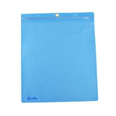 Menda 34453 Dissipative ESD-Safe Shop Traveler with Zip Top, Blue, 10" x 12" (Pack of 10)