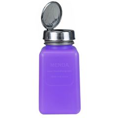 Menda 35484 6 oz. Purple HDPE One-Touch Bottle