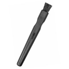 Menda 35696 Cleaning Brush with Conductive Nylon & Hog Hair Bristles, Flat Conductive Polypropylene Handle, 5.125" OAL