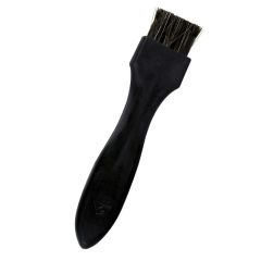 Menda 36087 Cleaning Brush with Conductive 1.0" Nylon & Hog Hair Bristles, Flat Conductive Polypropylene Handle, 5.75" OAL