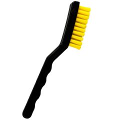 Menda 36097 Cleaning Brush with Dissipative Nylon Bristles & Long Conductive Polypropylene Handle, 7" OAL