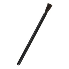 Menda 36098 Cleaning Brush with Conductive Nylon & Goat Hair Bristles, Round Conductive Polypropylene Handle, 6.3125" OAL