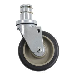 Metro 5HHP HD Super Stem Polyurethane Swivel Caster, 5"