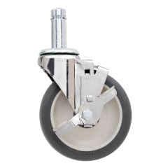 Metro 5MPB Standard Dry App. Polyurethane Caster, Braking - 300 lb. Capacity, 5"