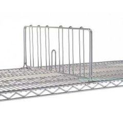 Metro DD18C Chrome Wire Shelf Divider, 18"