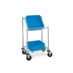 Metro EBC313BBR Benchside Tote Cart, 18"x24"x39"