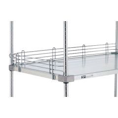 Metro L14WC Chrome Solid Shelf Ledge, 14"