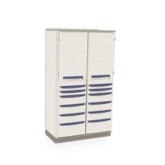 Metro SXRD72TU2 Starsys Pre-Configured Double-Wide Stationary Cabinet, 72.5" x 41.3" x 23.4"