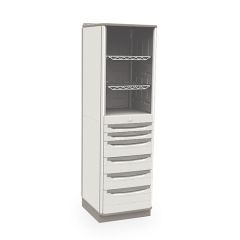 Metro SXRS72TUHD2 Starsys Pre-Configured Stationary Cabinet, 72.5" x 21.5" x 23.4"