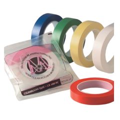 Micronova CR100PC™ Rubber Medium-Adhesion Vinyl Cleanroom Tape, 1