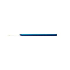 Moody Tools 55-1795 Blue Anodized Aluminum #6 25 Mil Probe with Single Bend Tip