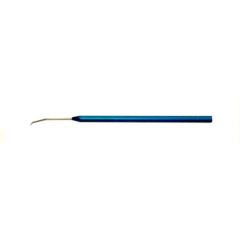 Moody Tools 55-1798 Blue Anodized Aluminum 25 Mil Probe with Short Double Bend Tip