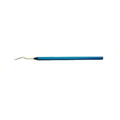 Moody Tools 55-1799 Blue Anodized Aluminum 25 Mil Probe with Long Double Bend Tip