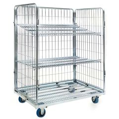 Nashville Wire RC4 Open Front Cart, 32" x 48" x 59"