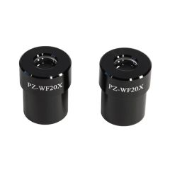 OC White PZ-WF20 Eyepieces for ProZoom® 6.5 Microscopes, 20x (Pair)