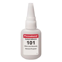 Permabond 101 Wicking Grade Plastic Bonding Cyanoacrylate Adhesive, Clear