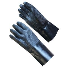 PIP 57-8630R ChemGrip Neoprene Coated Chemical Resistant Gloves, Etched Rough Finish, 12", Large