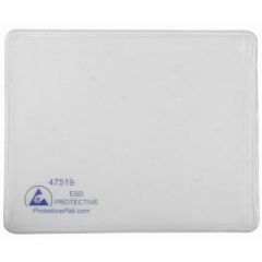 Protektive Pak 47519 Dissipative Document Holder, 4" x 5"