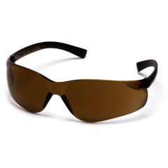 Pyramex S2515S Ztek Safety Glasses, Coffee Frame & Coffee Lens