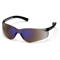 Pyramex S2575S Ztek Safety Glasses, Blue Mirror Frame & Blue Mirror Lens