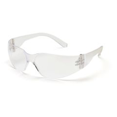 Pyramex S4110SN Intruder Mini Safety Glasses, Clear Frame & Clear Hardcoat Lens