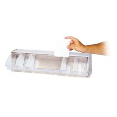 Quantum Dividable Tip Out Bins with (1) Clear Compartment