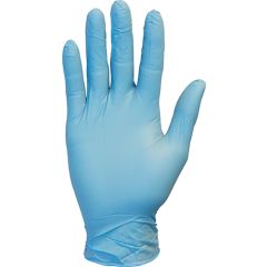 Safety Zone GNPR Powder-Free Disposable 4 Mil Nitrile Gloves, Blue