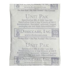 SCS 1/3PLDES700 Desiccant in Tyvek® Pouch, 1/3 Unit (Pail of 700)