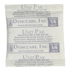 SCS 1/6PLDES1200 Desiccant in Tyvek® Pouch, 1/6 Unit (Pail of 1200)