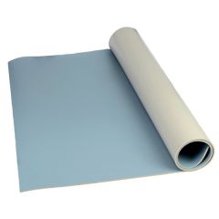 SCS 8244 8200 Series Smooth 3-Layer Dissipative Vinyl Workstation Mat, Blue, 30