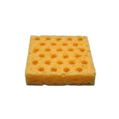 SIR S2MH-P10 Solder Tip Cleaning Sponges, Multi-Hole, 2.6" x 2.6" x 5/8" (Pack of 10)