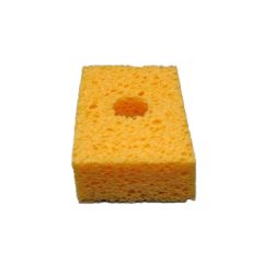 SIR S32-P10 Solder Tip Cleaning Sponges with Hole, 2.1" x 3.6" x 1" (Pack of 10)